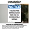 Signmission D-Class Fire Extinguisher For OSHA Notice Sign, Vinyl Decal, 7in W x 10in L, 2PK OS-2PACK-NS-D-710-V-10940 - alternate 2